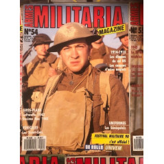 Pack Magazines Armes Militaria du No 50 à 60 et20