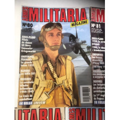 Pack Magazines Armes Militaria du No 80 à 89 et20