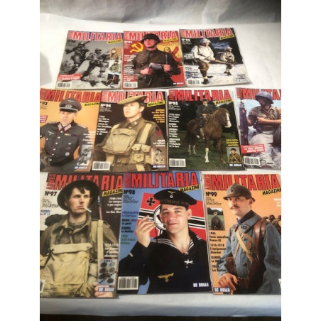 Pack Magazines Armes Militaria du No 90 à 99 et20