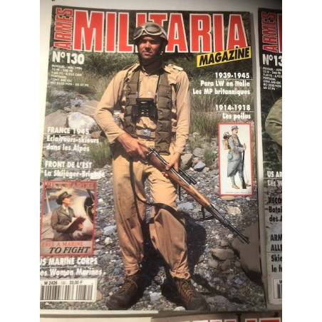 Pack Magazines Armes Militaria du No 130 à 139 et20