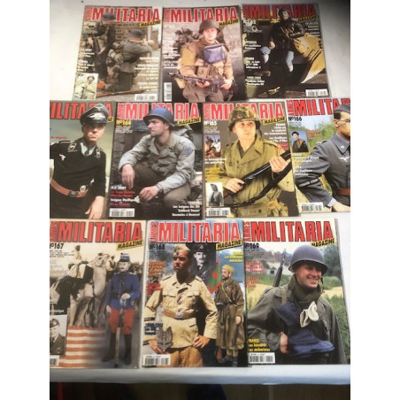 Pack Magazines Armes Militaria du No 160 à 169 et20