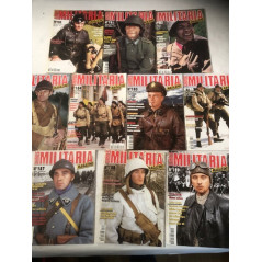 Pack Magazines Armes Militaria du No 180 à 189 et19