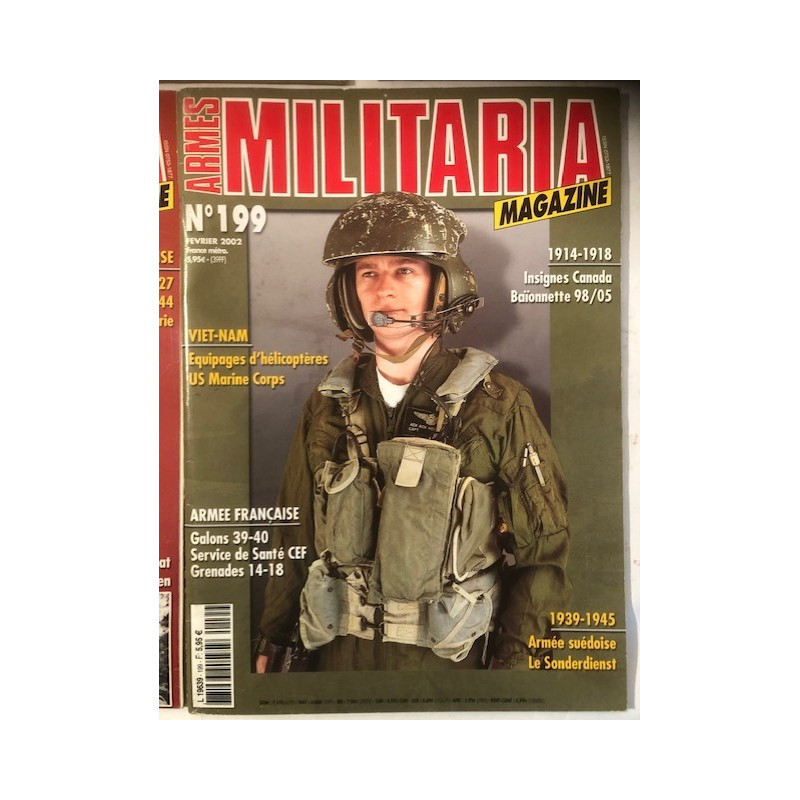 Pack Magazines Armes Militaria du No 190 à 199 et19