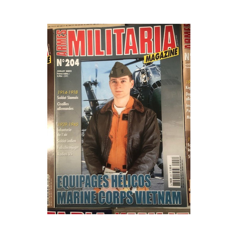 Pack Magazines Armes Militaria du No 200 à 209 et19