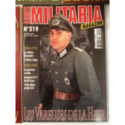 Pack Magazines Armes Militaria du No 210 à 219 et19