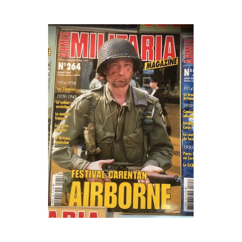 Pack Magazines Armes Militaria du No 260 à 269 et19