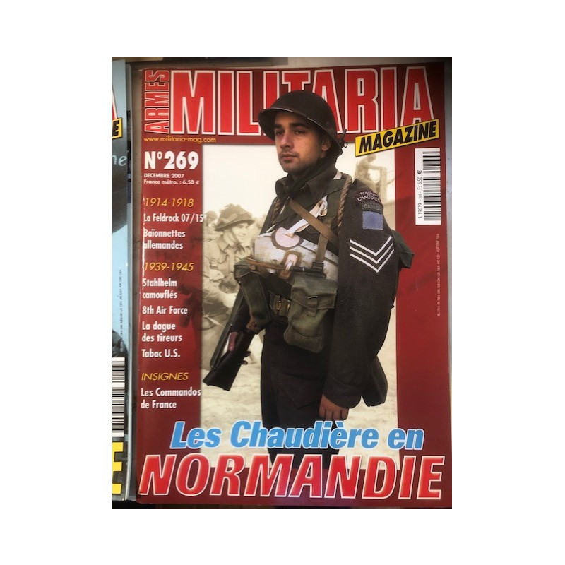 Pack Magazines Armes Militaria du No 260 à 269 et19