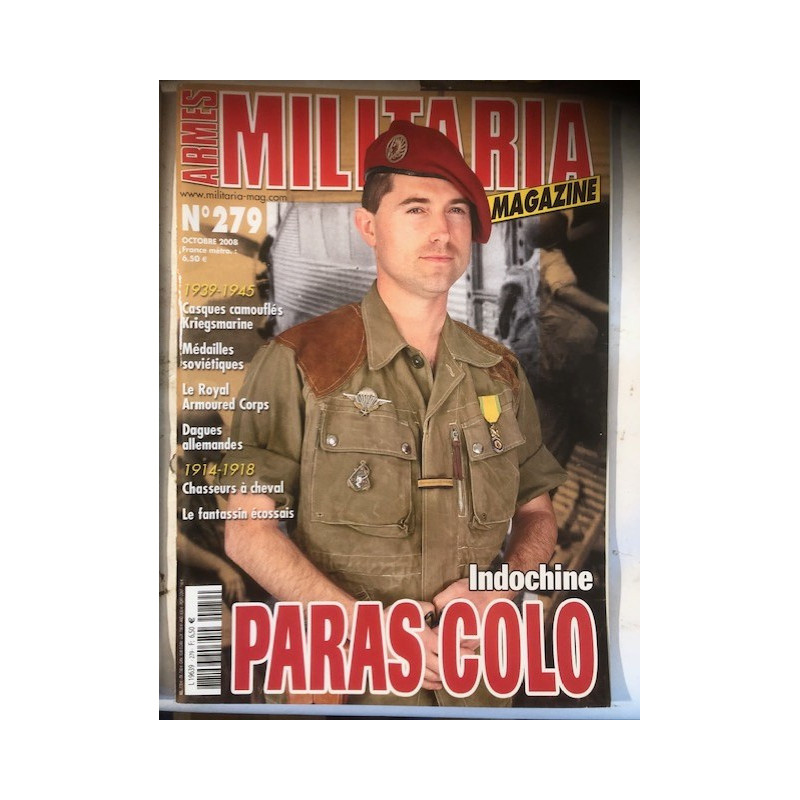 Pack Magazines Armes Militaria du No 270 à 279 et19
