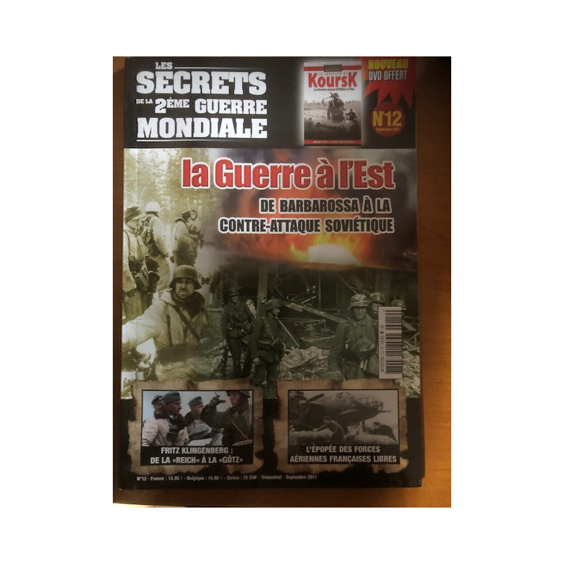 revue Les secrets de la 2eme guerre mondiale No 12 : La guerre à l'Est et17