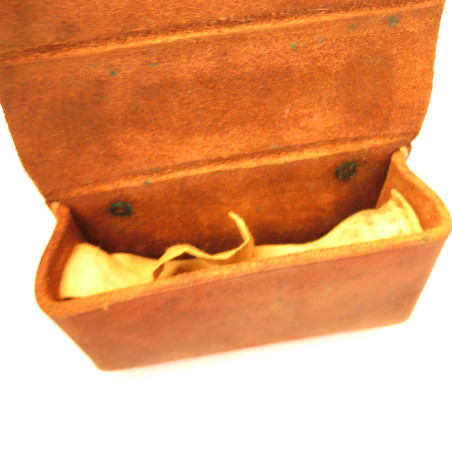 Pochette cuir nue de nettoyage Suisse Luger P08 ref cu558
