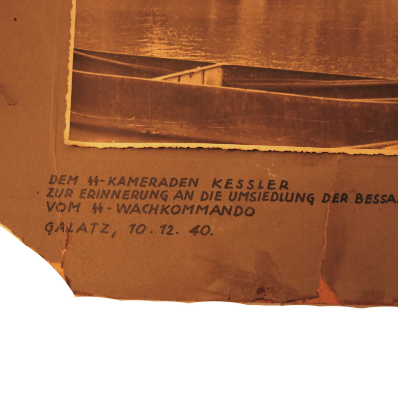 Photo souvenir 1940 combat  Waffen SS 