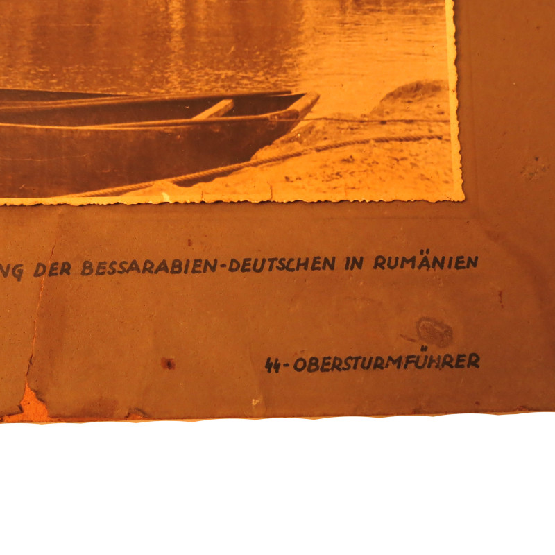 Photo souvenir 1940 combat  Waffen SS 