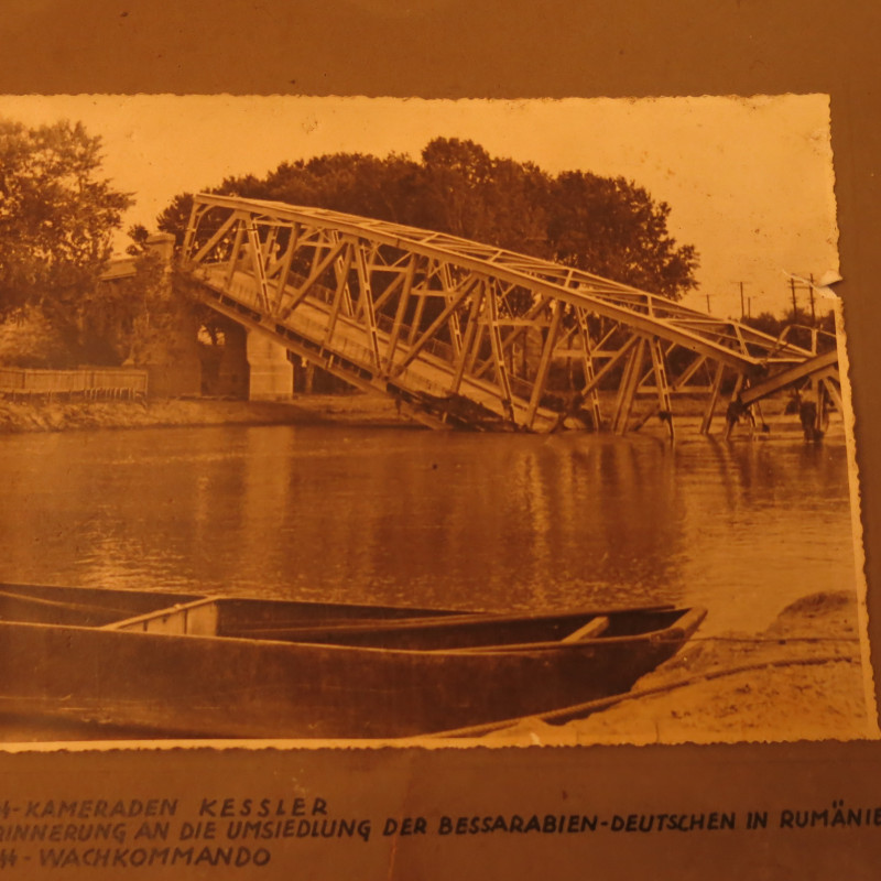Photo souvenir 1940 combat  Waffen SS 