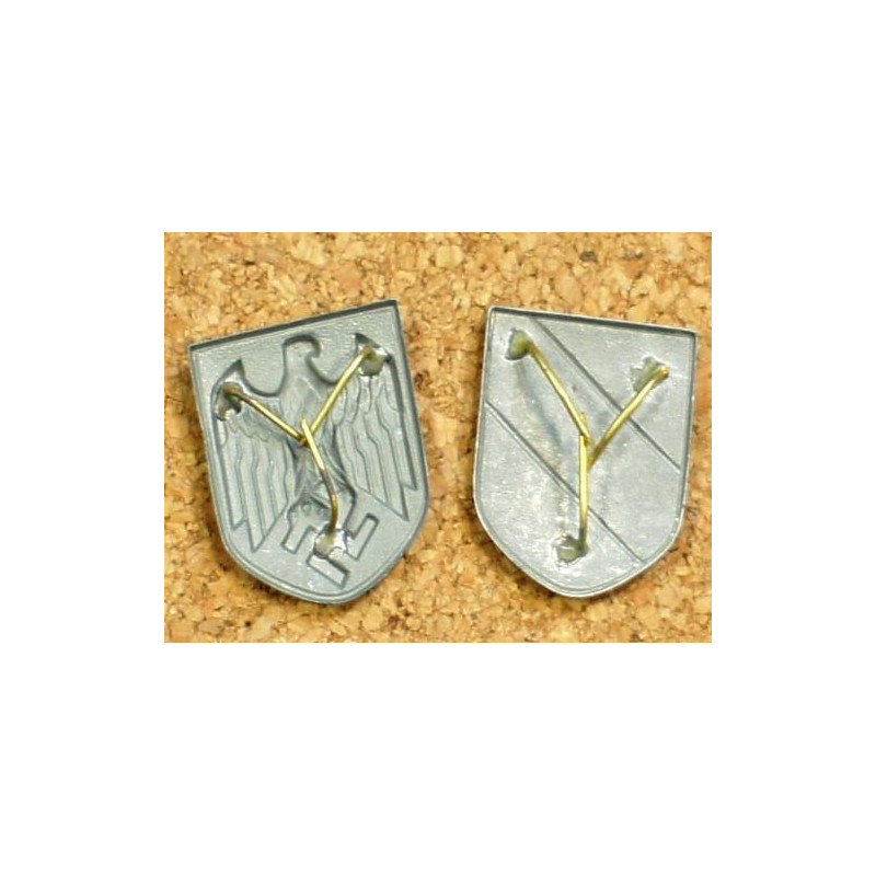 Insigne metal de casque Afrika