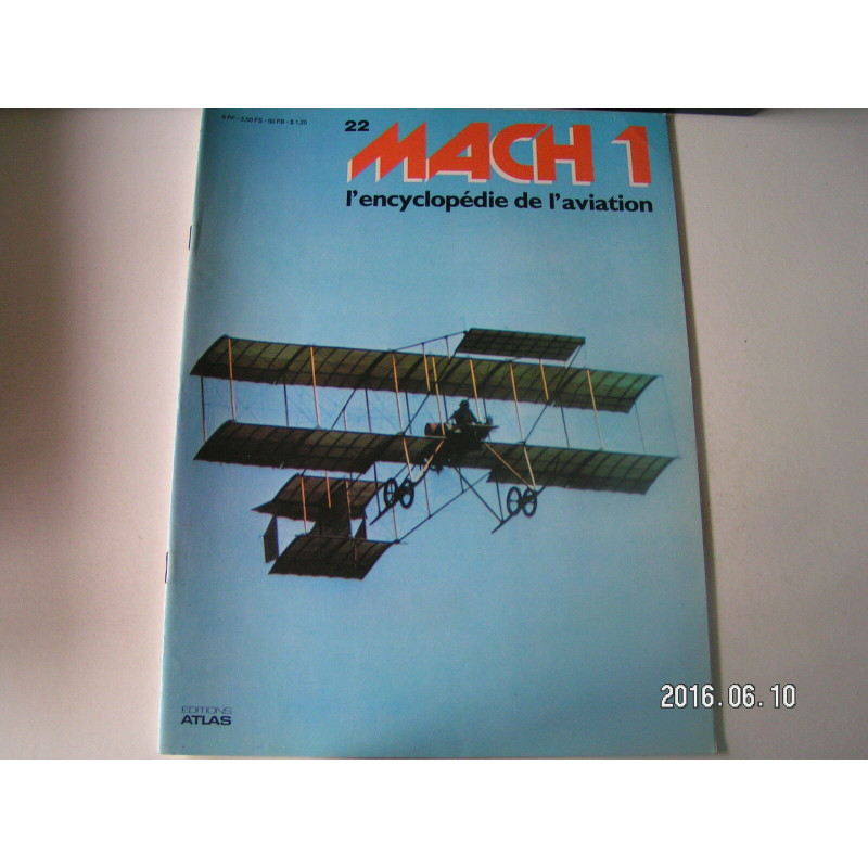 Revue Mach1 l'encyclopédie de l'aviation No 22 (et21)