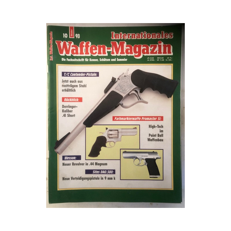 Revue Internationales Waffen-Magazin 10 Oct 93 et21