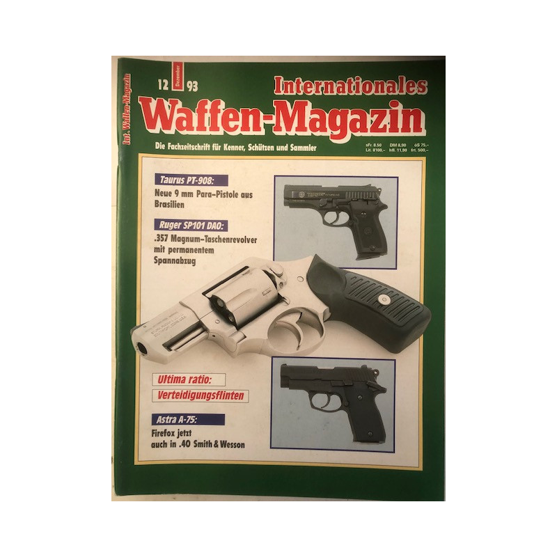 Revue Internationales Waffen-Magazin 12 Dec 93 et21