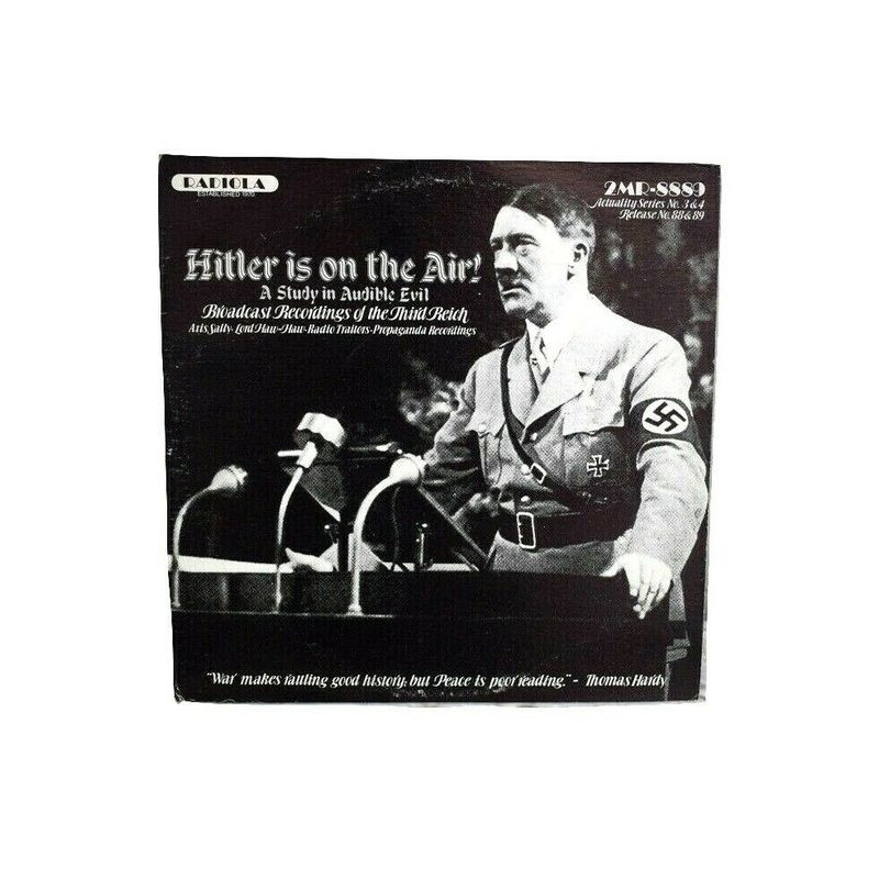 Vinyle 33 tours : Hitler on the air : A study in Audible Evil et22