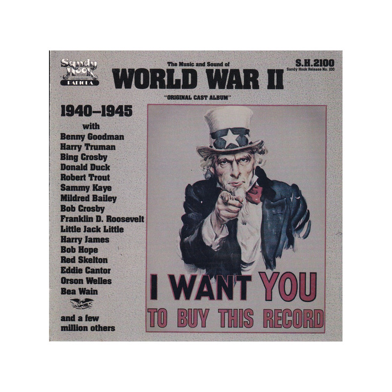 Vinyle 33 tours : The music and sound of WWII "Original cast Album" et22