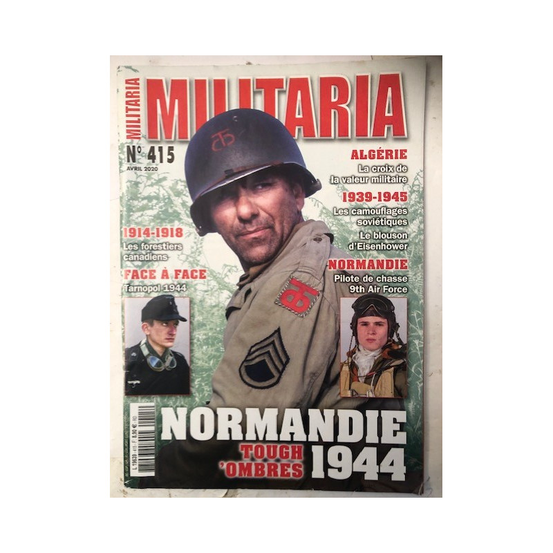 Revue Militaria No 415 Avril 2020 : Normandy 1944 Tough'Ombres et21