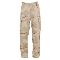 Pantalon type BDU - 3 couleurs style désert