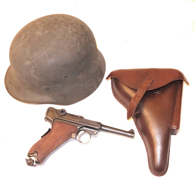 Etui cuir P08 Luger Karlbocker 1936