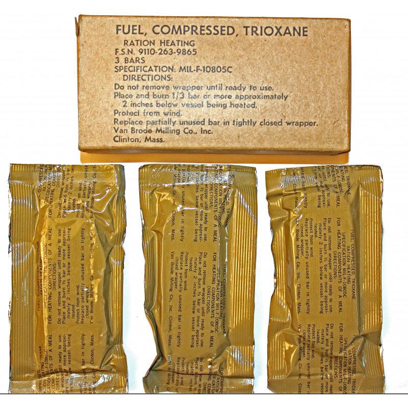 Fuel compressed Trioxane