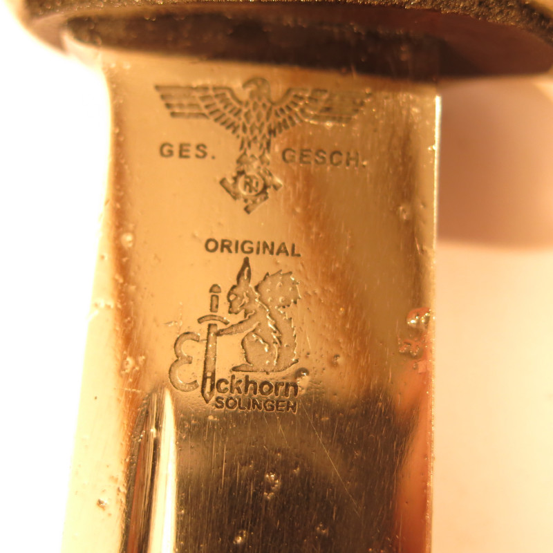 Dague fendoir allemandr TeNo Carl Eickorn WW2 Dague fendoir allemandr TeNo Carl Eickorn WW2