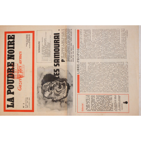 Revue poudre Noire - Gazette des armes No2 Bimestriel sept-oct 1972 et22