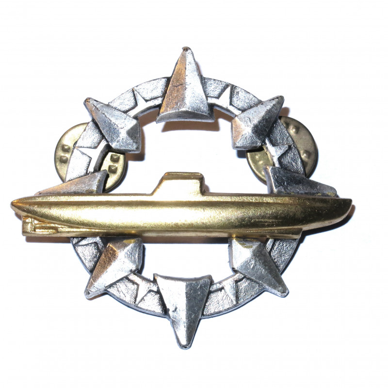 Insigne Drago metal poitrine sous marinier Marine nationale Francaise 