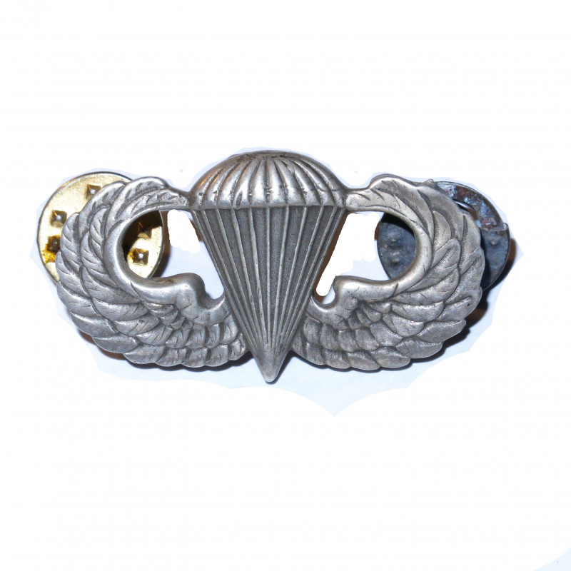 Brevet de parachutiste metal US sterling ref 12 bo 4