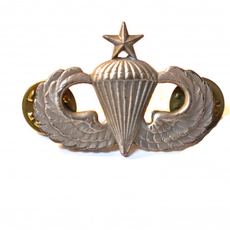 Brevet de parachutiste senior metal US ref 19 bo 4