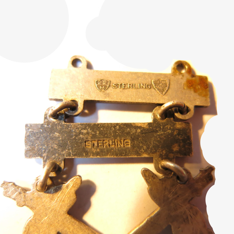 Insigne US Rifle auto rifle  Garand  ref 30 bo4 