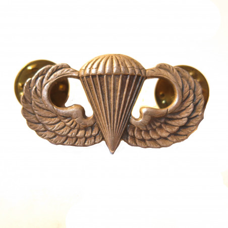 Brevet de parachutiste metal US sterling ref 33 bo 4