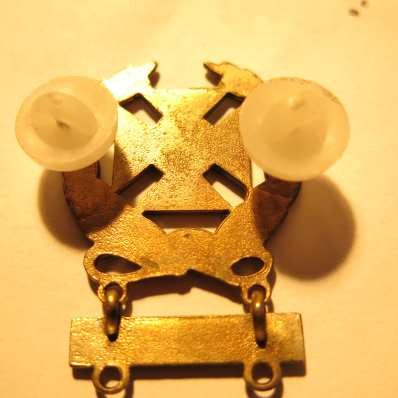 Badge qualification  expert tireur machine gun bronze US Army  ref 55 bo 5