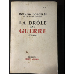 Livre La drôle de guerre...