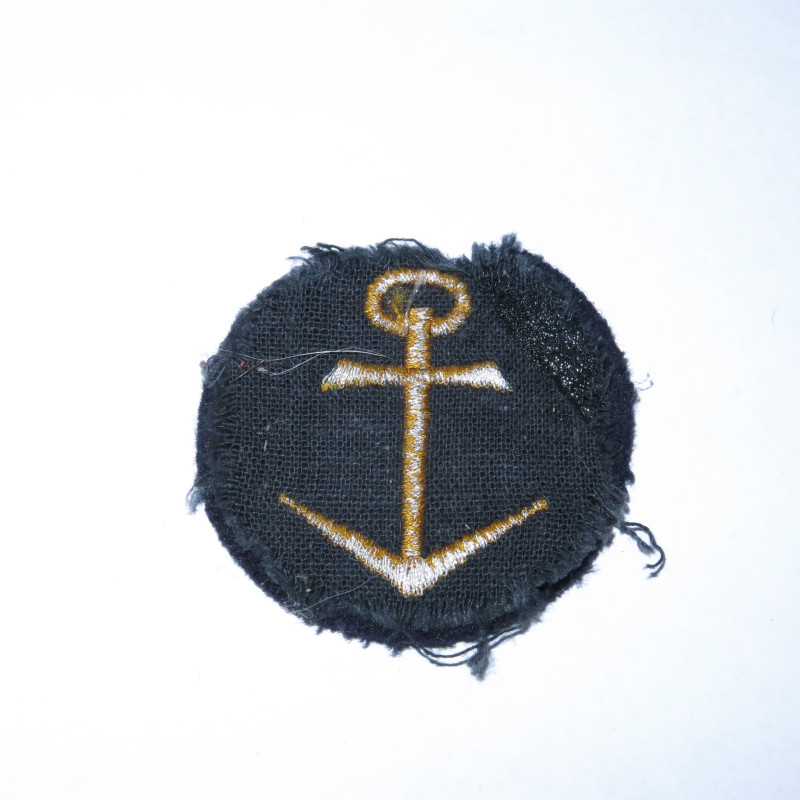 Insigne original  tissu Kriegsmarine   ref 70 bo5