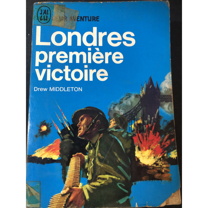 Livre Londres Première victoire de Drew Middleton