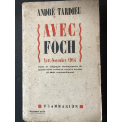 Livre Avec Foch : Août...