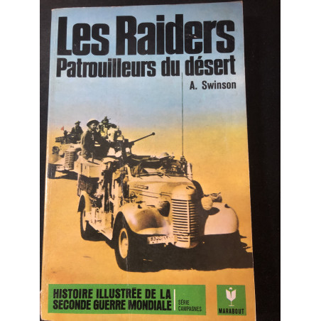 Livre Les Raiders : Patrouilleurs du désert de A. Swinson