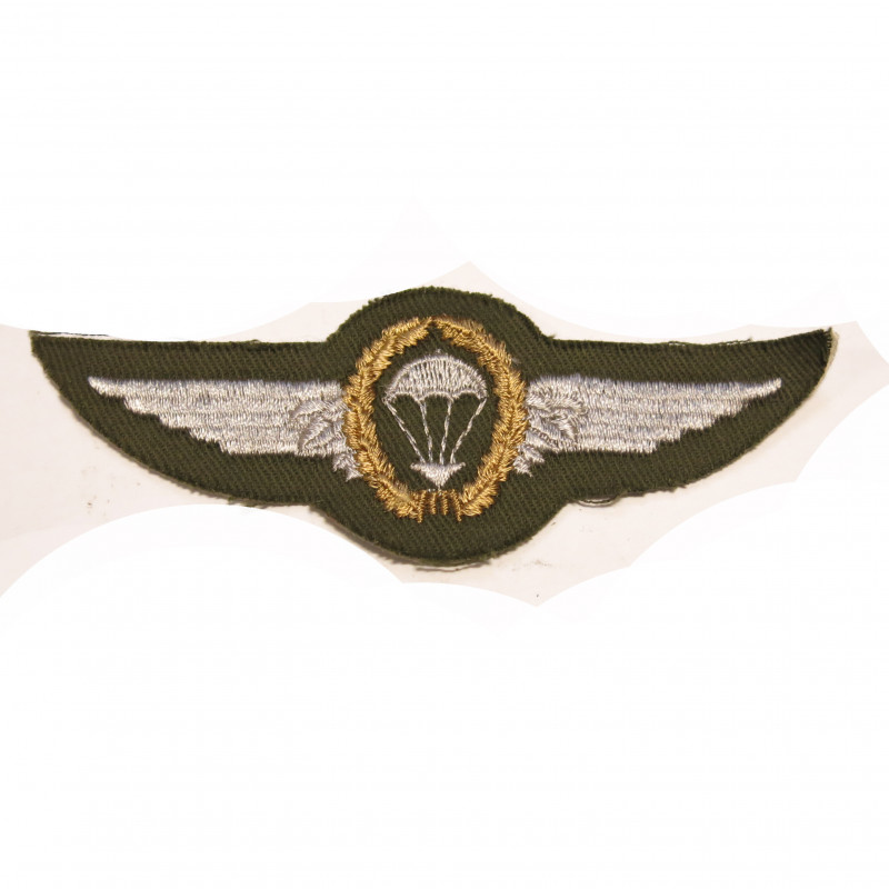 Brevet tissu parachutiste Bundeswehr bronze ref bo38