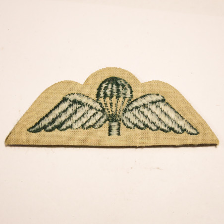 Brevet tissu de parachutiste Anglais 39/45 ref 3   bo38