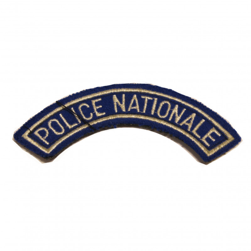 Tab tissu d'epaule Police nationale ref bo39