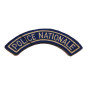 Tab tissu d'epaule  Police nationale ref bo39