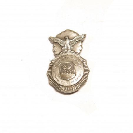 Insigne original Securité Police US numero 1717 ref bo 39