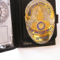 Plaque police US  Anti drug task force  Officer Los Angeles  avec cuir ref bo 100