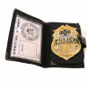 Plaque police special Branch avec porte cuir 