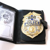 Plaque police special Branch avec porte cuir 