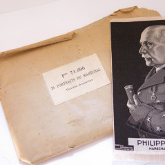 Portrait Petain tissu ref bo doc