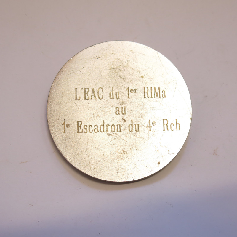 jeton insigne 1 regiment infanterie de marine  1822 -1945   ref bo41 